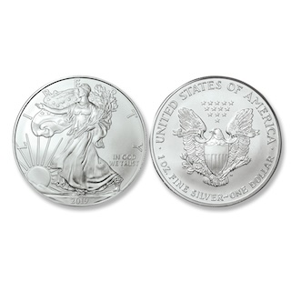 2019 American Silver Eagle coins in original U.S. Mint packaging showing bullion, proof, and special issue varieties
